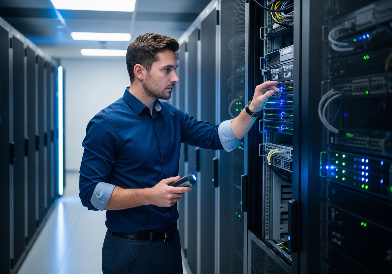 Professional IT server maintenance